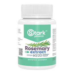 Rosemary Extract with 25% Rosmarinic Acid 400 mg - 60 caps Stark Pharm