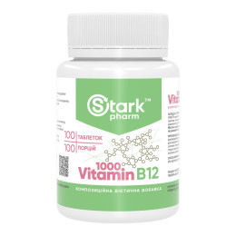 Vitamin B12 1000 mcg - 100 tabs Stark Pharm