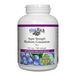 BlueRich 500mg - 180 softgels Natural Factors