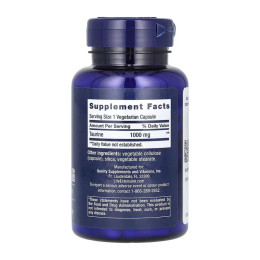 Taurine 1000mg - 90 vcaps Life Extension