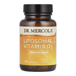 Liposomal Vitamin D3 5000 IU - 90 caps Dr. Mercola