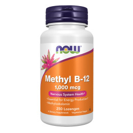 Methyl B-12 1000 mcg - 250 lozenges Now Foods
