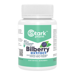 Bilberry Extract 320mg - 60 caps Stark Pharm