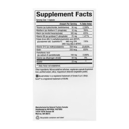 BioCoenzymated Active B Complex - 60 caps Natural Factors