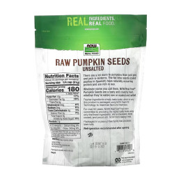 Pumkin Seeds Raw - 454g Now Foods