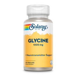 Glycine Free Form 1000mg - 60 vcaps Solaray