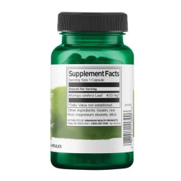Full Spectrum Moringa Oleifera 400mg - 60 caps Swanson
