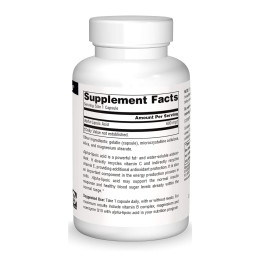 Alpha Lipoic Acid 600mg - 30 caps Source Naturals