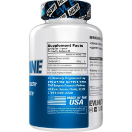 Берберин Evlution Nutrition Berberine 60 Veggie Capsules Evlution Nutrition