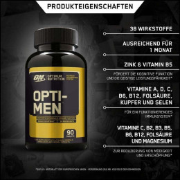Комплекс для мужчин Optimum Nutrition Opti Men 90 tabs EU Optimum Nutrition