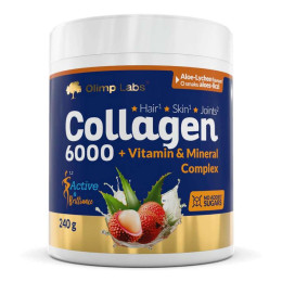 Колаген Olimp Collagen 6000 Active Beef 400g (Aloe-lychee) Olimp