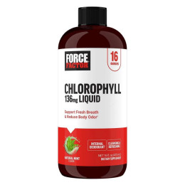 Хлорофіл Force Factor Chlorophyll Liquid, Natural Mint, 136 mg 473 ml