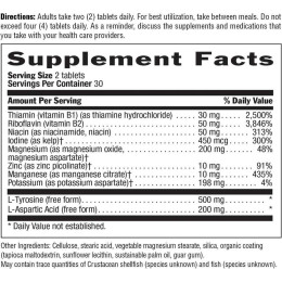 Підтримка щитовидної залози Country Life Rapid Release Thyro-Max Support, 60 Tablets Country Life