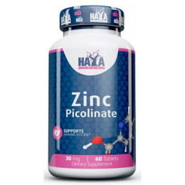 Цинк Haya Labs Zinc Picolinate 30 mg 60 Tabs