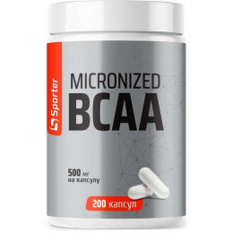 Амінокислоти Sporter BCAA 2:1:1 Micronized 200 капс Sporter