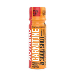 L-карнитин Nutrend L-carnitine 3000 Shot 20*60 ml (Strawberry) Nutrend