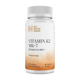 My Nutri Week Vitamin K2 MK-7 100 mcg (120 caps)
