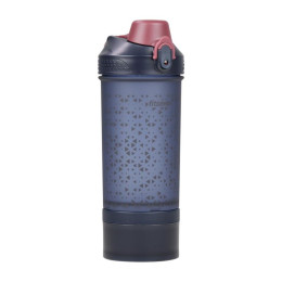 UZSPACE Shaker Fitseven Infinity 1110 (500 ml, dark blue/rubby)