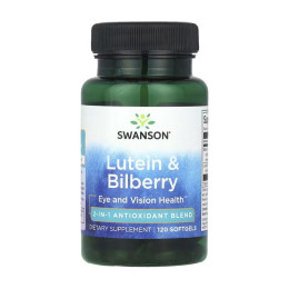 Swanson Lutein & Bilberry (120 sgels)