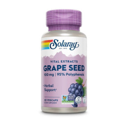 Solaray Vital Extracts Grape Seed 100 mg (60 veg caps)