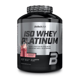BioTech Iso Whey Platinum (1,81 kg, strawberry)