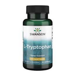 Swanson L-Tryptofan 500 mg (60 caps)