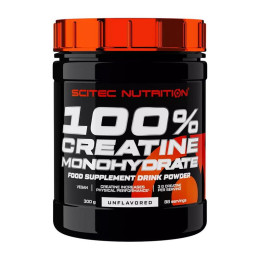 Scitec Nutrition 100% Creatine Monohydrate (300 g, strawberry green tea)