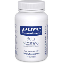 Бета-Ситостерол, Beta-Sitosterol, Pure Encapsulations, для мужчин, для улучшения мочеиспускания и здоровья, 90 капсул