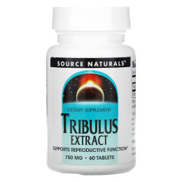 Трибулус екстракт, Tribulus, Source Naturals, 750 мг, 60 табл.