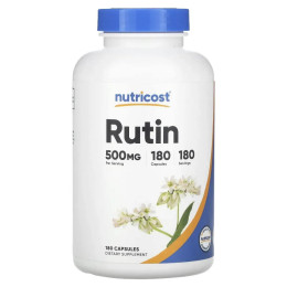 Рутин Nutricost (Rutin) 500 мг 180 капсул