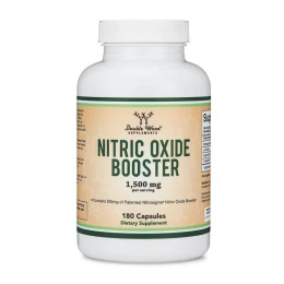Бустер окиси азота Double Wood (Nitric Oxide Booster) 1500 мг 180 капсул