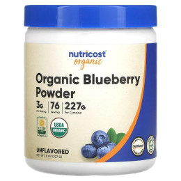 Лохина в порошку Nutricost (Blueberry) 227 г