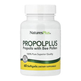 Propolplus, Propolis with Bee Pollen - 60 softgels Nature's Plus