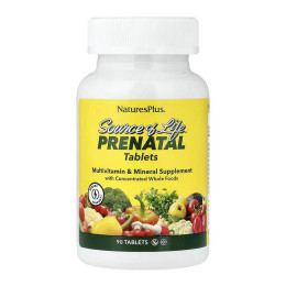Source of Life® Prenatal - 90 tabs Nature's Plus