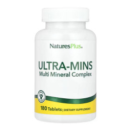 Ultra-Mins Multi Mineral Complex - 180 caps Nature's Plus