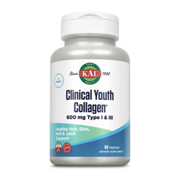 Clinical Youth Collagen I&III 600mg - 60 vcaps (Без етикетки) KAL