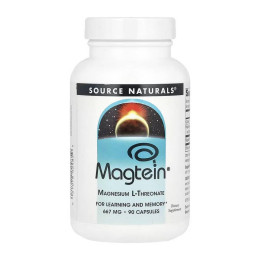 Magtein® - 90 caps Source Naturals