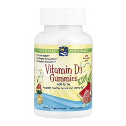 Vitamin D3 Gummies Kids - 60 gummies Nordic Naturals