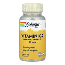 Vitamin K-2 MK-7 50mcg - 60 vcaps Solaray