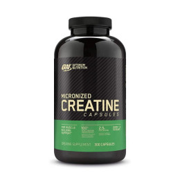 Optimum Nutrition Micronized Creatine Capsules (300 caps)