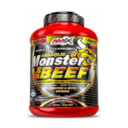 AMIX Beef Monster Protein (2 kg, strawberry with banana)