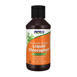 NOW Liquid Chlorophyll (118 ml, unflavored)