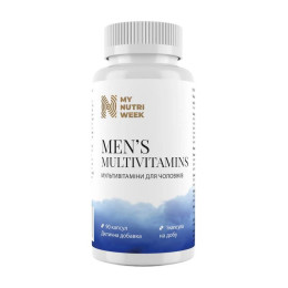 My Nutri Week Men's Multivitamins (90 caps)