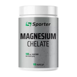 Sporter Magnesium Chelate 100 mg (180 caps)