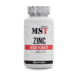 MST Zinc Bisglycinate Chelate 25 mg (180 tabs)