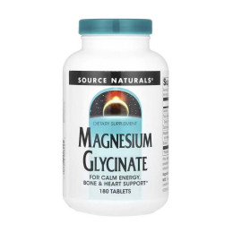 Source Naturals Magnesium Glycinate (180 tab)