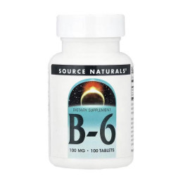 Source Naturals B-6 100 mg (100 tab)