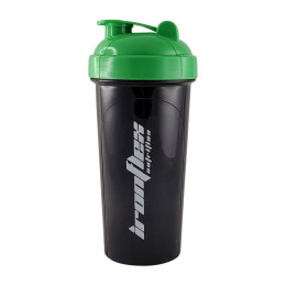 IronFlex Shaker (700 ml, black/green)
