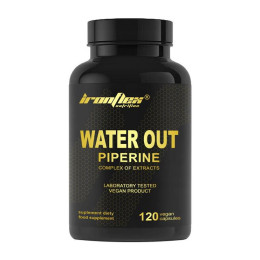 IronFlex Water Out Piperine (120 veg caps)