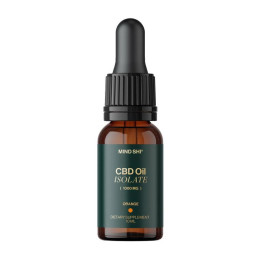 Mind Shi CBD Oil Isolate 1000 mg (10 ml, orange)